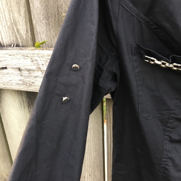 Express Black Shirt size Medium - Picture 3 of 6